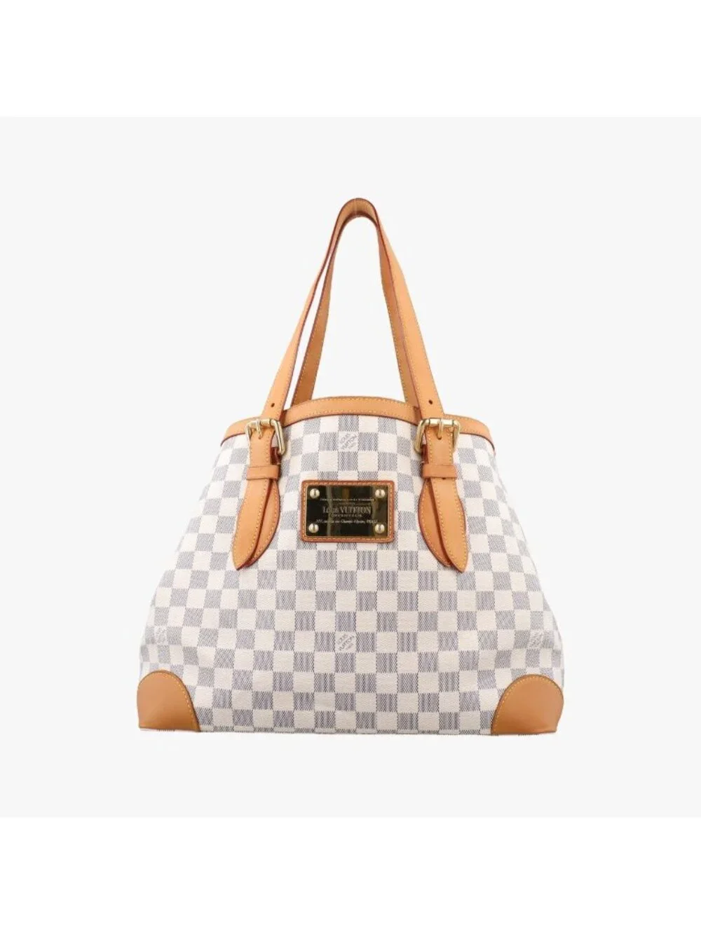 Louis Vuitton Hampstead MM Azur Damier Canvas Tote